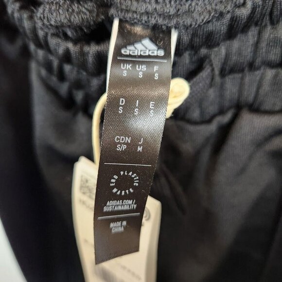 NWT Adidas Men's 3-STRIPES CUFFED PANTS in Black Size‎ Small - Picture 7 of 10